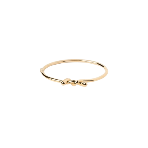 Bracciale in Argento Placcato Oro Donna Pdpaola Twist-Kaidara Gioielli
