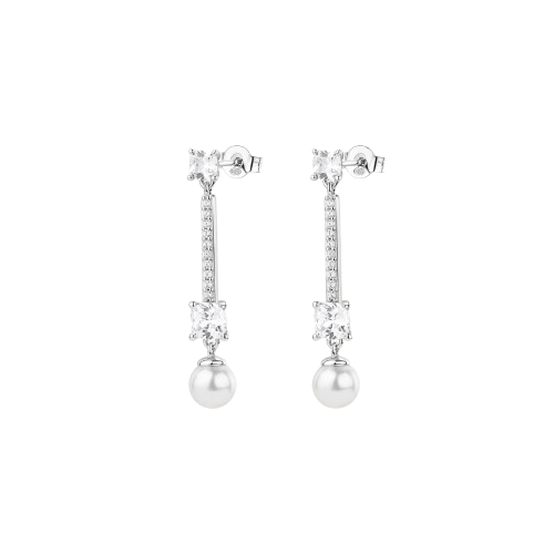 Orecchini in Argento Donna Brosway Fancy Infinite White-Kaidara Gioielli