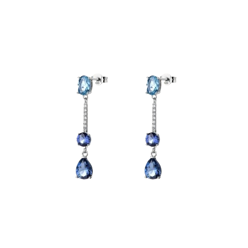 Orecchini in Argento Donna Brosway Fancy Freedom Blue-Kaidara Gioielli