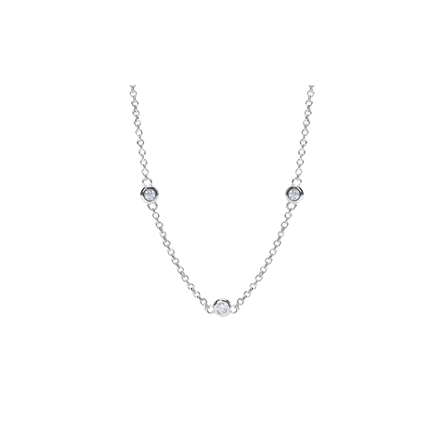 Collana in Argento Donna Mabina My Diamond-Kaidara Gioielli