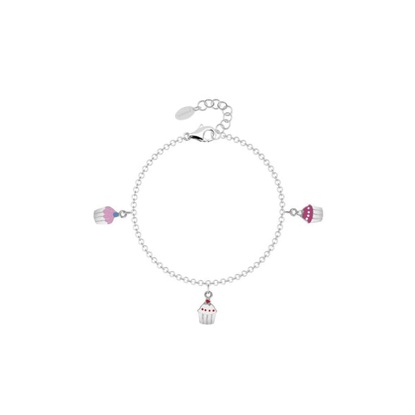 Bracciale in Argento Bimba Mabina Cup Cakes-Kaidara Gioielli