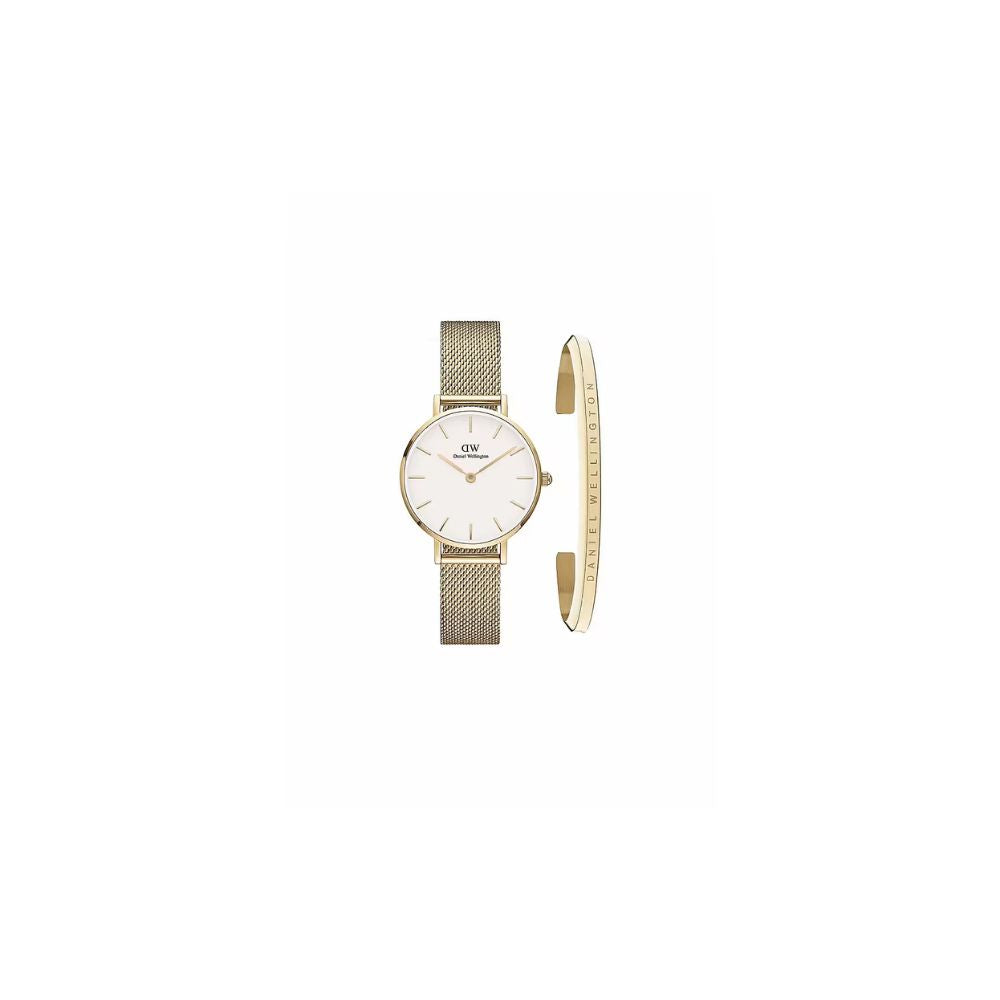 Set Orologio in Acciaio Donna Daniel Wellington Petite Evergold-Kaidara Gioielli