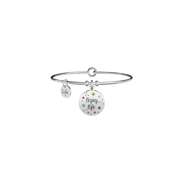 Bracciale in Acciaio Donna Kidult Enjoy Life-Kaidara Gioielli