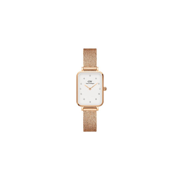 Orologio in Acciaio Donna Daniel Wellington Quadro Lumine Pressed Melrose-Kaidara Gioielli