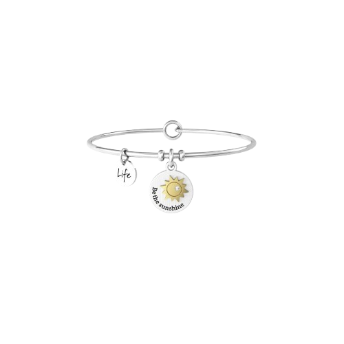 Bracciale in Acciaio Donna Kidult Sole Sorriso-Kaidara Gioielli