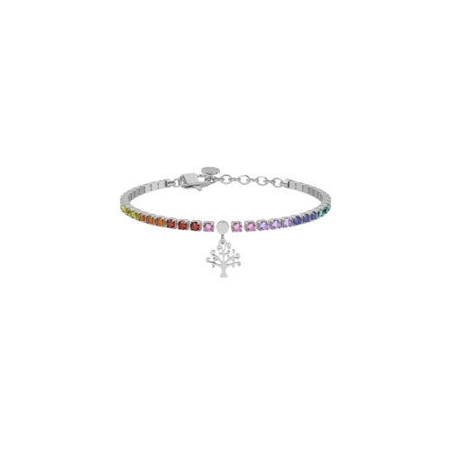 Bracciale in Acciaio Donna Kidult Albero della Vita-Kaidara Gioielli