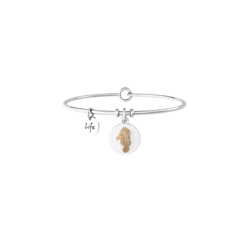 Bracciale in Acciaio Donna Kidult Cavalluccio Liberta-Kaidara Gioielli