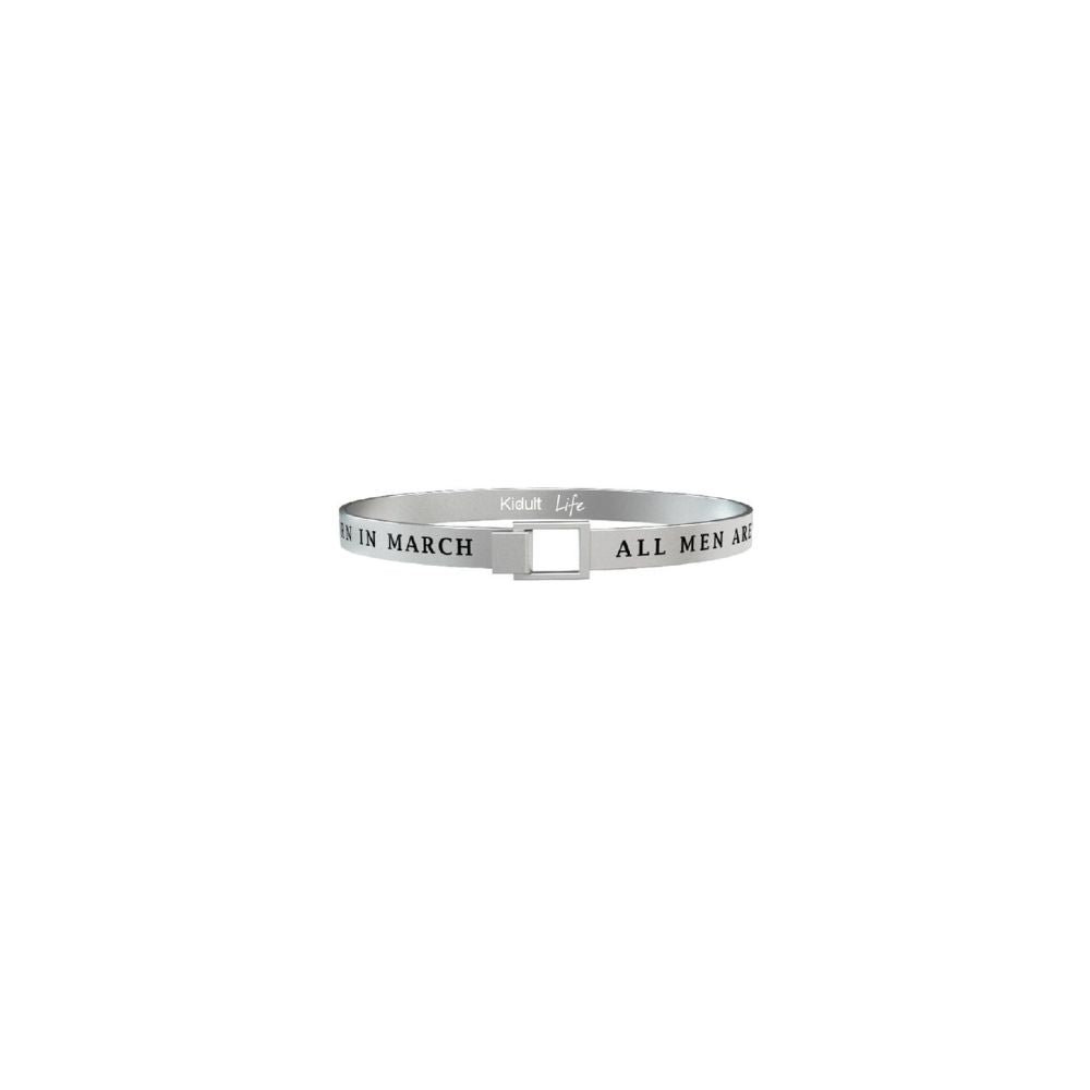 Bracciale in Acciaio Uomo Kidult Mesi Marzo-Kaidara Gioielli