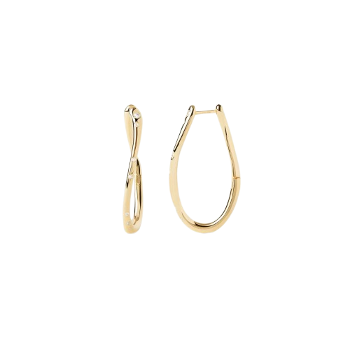 Orecchini in Argento Placcato Oro Donna PdPaola Air-Kaidara Gioielli