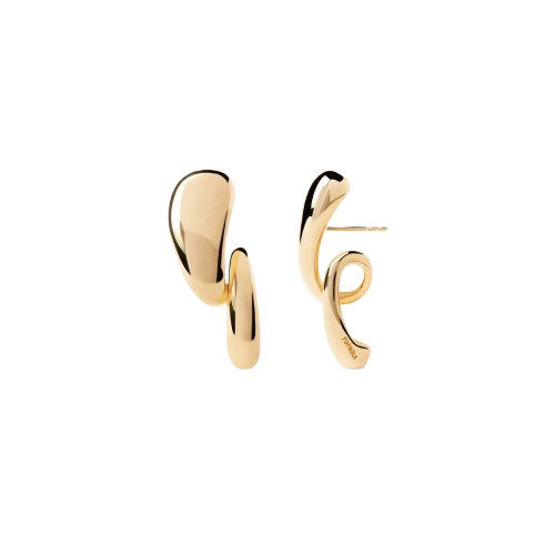 Orecchini in Argento Placcato Oro Donna PdPaola Orbit-Kaidara Gioielli