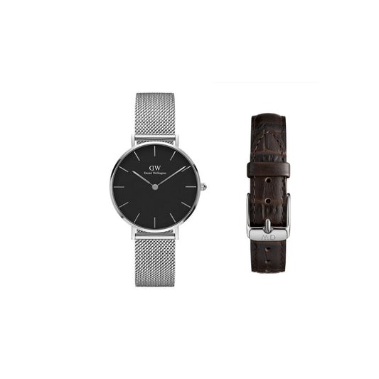 Orologio in Acciaio Uomo Daniel Wellington Petite Sterling + Cinturino Omaggio-Kaidara Gioielli