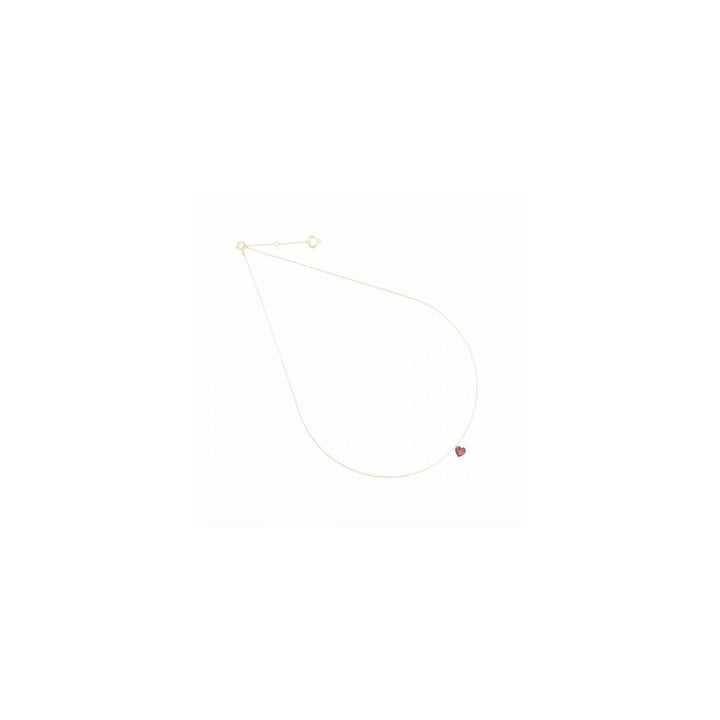 Collana in Oro Donna Maman et Sophie Diamante Nudo Rosso-Kaidara Gioielli