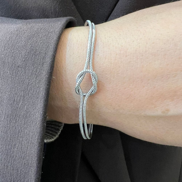 Bracciale Unisex in Acciaio Legame-Kaidara Gioielli