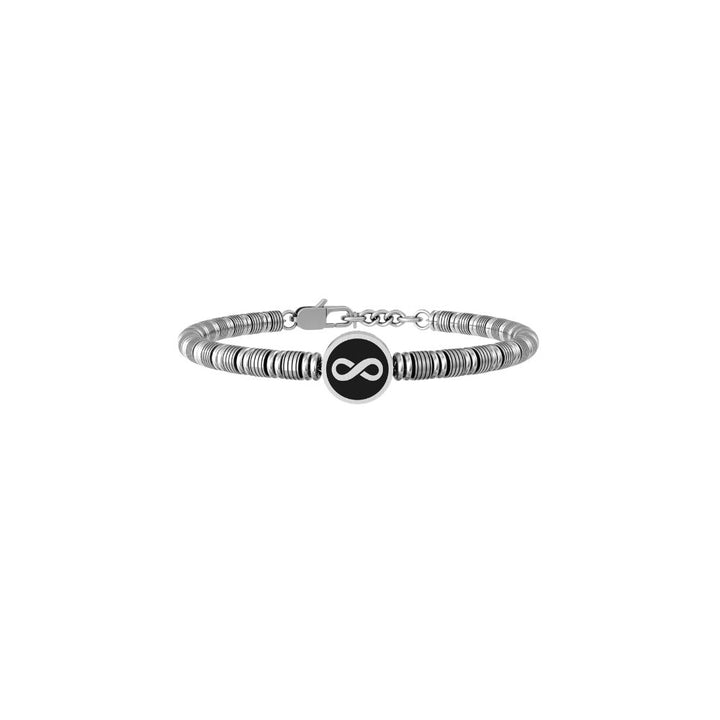 Bracciale in Acciaio Uomo Kidult Infinito Famiglia-Kaidara Gioielli