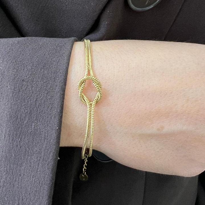 Bracciale Unisex in Acciaio Legame-Kaidara Gioielli