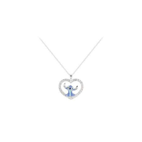 Collana in Acciaio Bimba Disney Stitch-Kaidara Gioielli