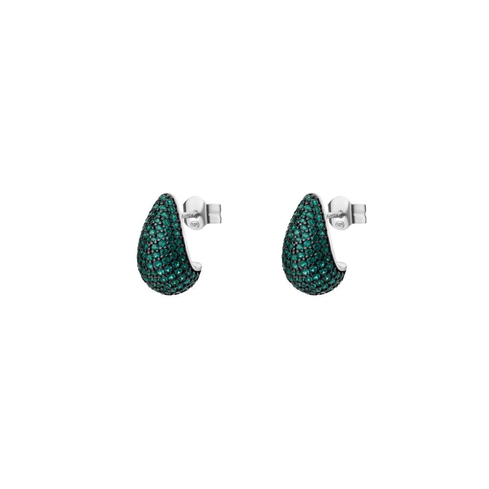 Orecchini in Argento Donna Brosway Fancy Life Green-Kaidara Gioielli