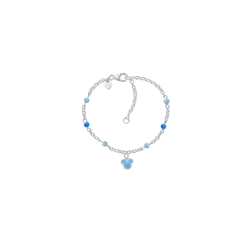 Bracciale in Argento Bimba/o Disney Collezione Mickey Mouse-Kaidara Gioielli