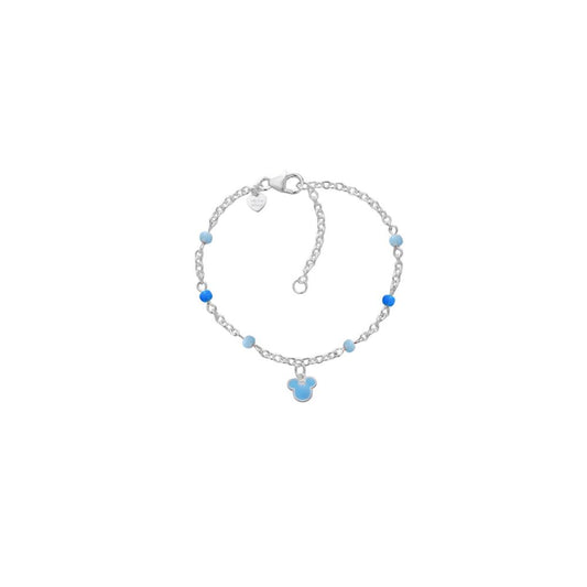 Bracciale in Argento Bimba/o Disney Collezione Mickey Mouse-Kaidara Gioielli