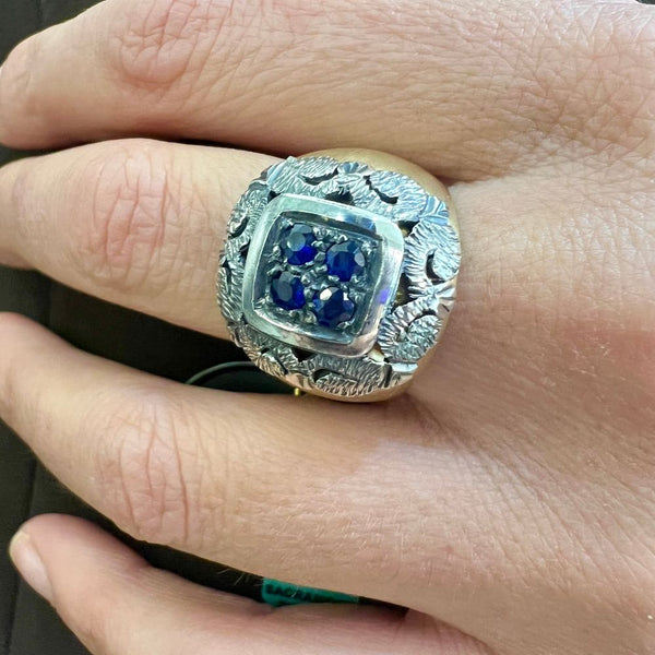 Anello in Argento Donna Sacramore Firenze Queen-Kaidara Gioielli