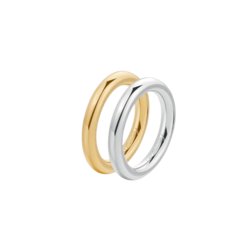 Anello AURA in acciaio 316L, finitura pvd colore o-Kaidara Gioielli