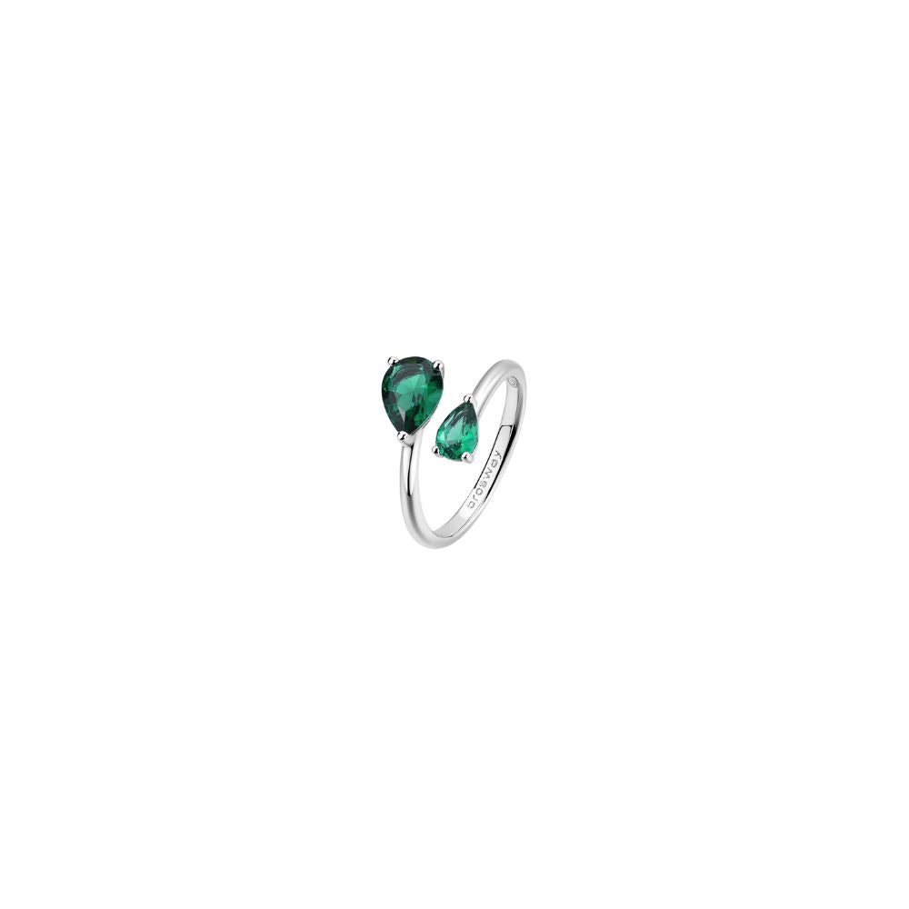 Anello in Argento Donna Brosway Fancy Life Green-Kaidara Gioielli