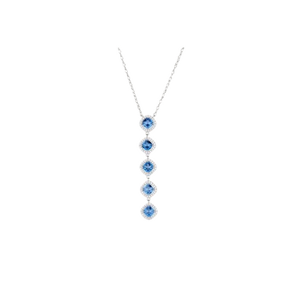 Collana in Argento Donna Brosway Fancy Freedom Blue-Kaidara Gioielli