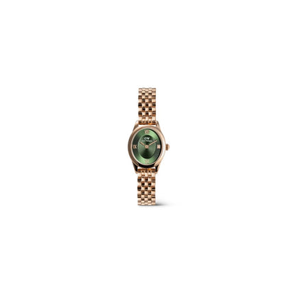 Orologio in Acciaio Donna Daniel Wellington Ophelia Mini Emerald Rose Gold-Kaidara Gioielli