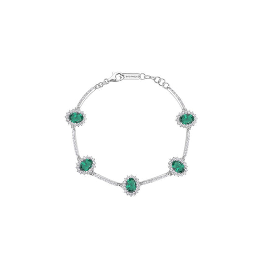 Bracciale in Argento Donna Brosway Fancy Life Green-Kaidara Gioielli