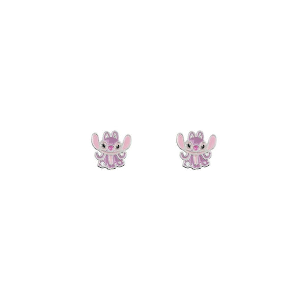 Orecchini in Acciaio Bimba Disney Stitch Angel-Kaidara Gioielli