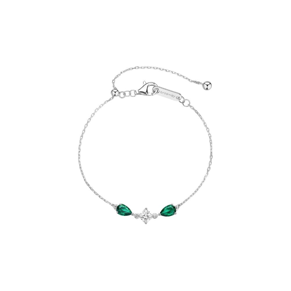 Bracciale in Argento Donna Brosway Fancy Life Green-Kaidara Gioielli