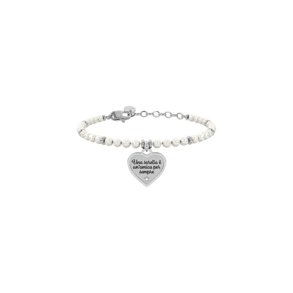 Bracciale in Acciaio Donna Kidult Cuore Sorella-Kaidara Gioielli
