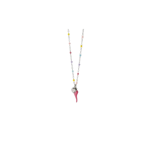 Collana in Argento Bimba Mabina Buena Suerte-Kaidara Gioielli