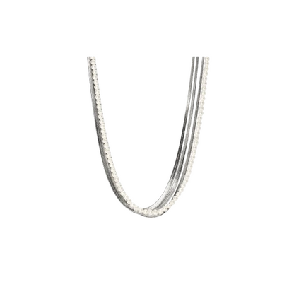 Collana in Acciaio Donna Kidult Style 14-Kaidara Gioielli