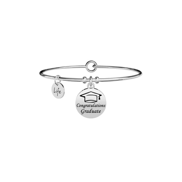 Bracciale in Acciaio Donna Kidult Laurea Dreams-Kaidara Gioielli