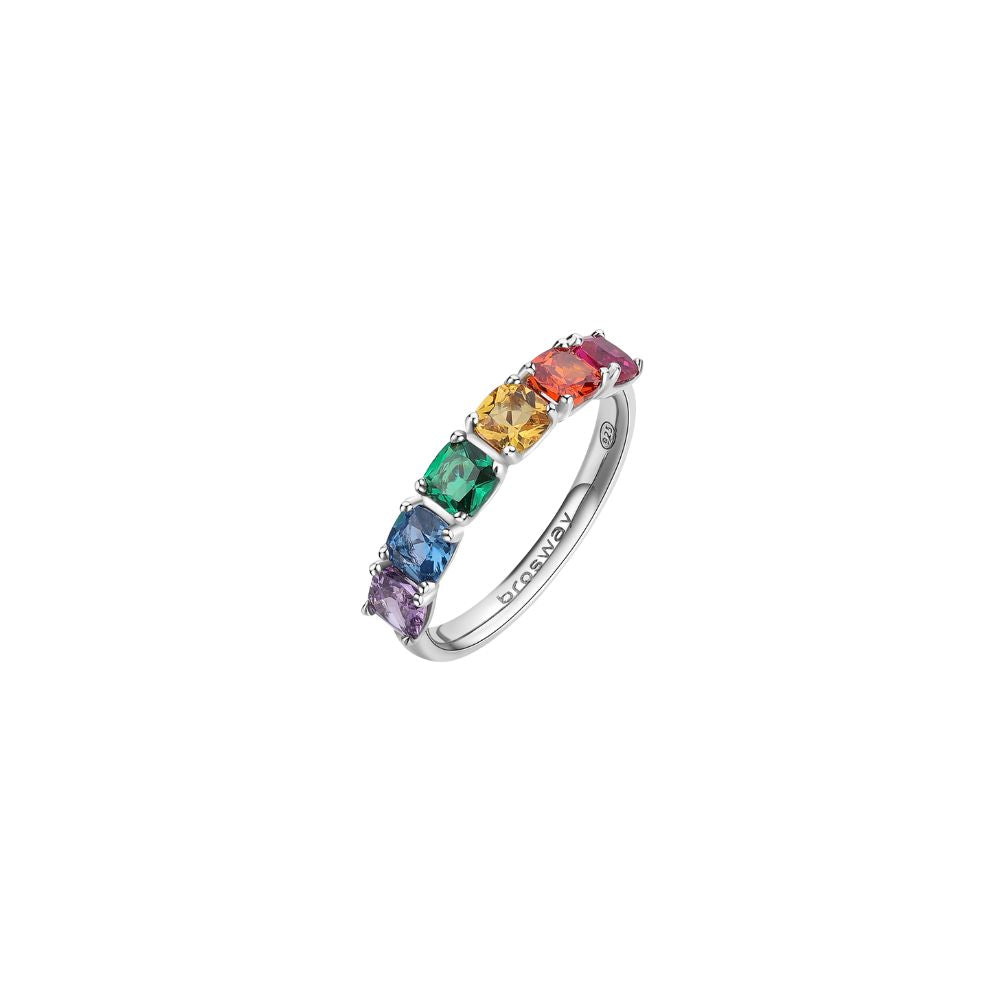 Anello in Argento Donna Brosway Fancy Joyful Rainbow-Kaidara Gioielli