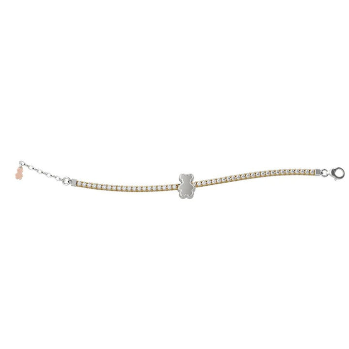 Bracciale in Argento Tennis Bimba/o Nanan Bianco-Kaidara Gioielli