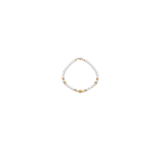 Bracciale in Oro Donna Crusado Collezione Perle Sfera Satinata-Kaidara Gioielli