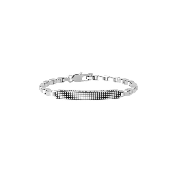 Bracciale in Acciaio Uomo Kidult This is the beginning-Kaidara Gioielli