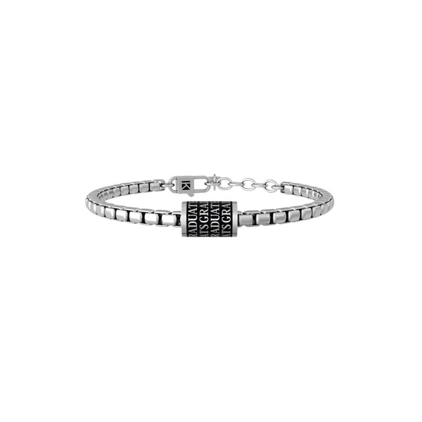 Bracciale in Acciaio Uomo Kidult Grad Congratulazioni-Kaidara Gioielli
