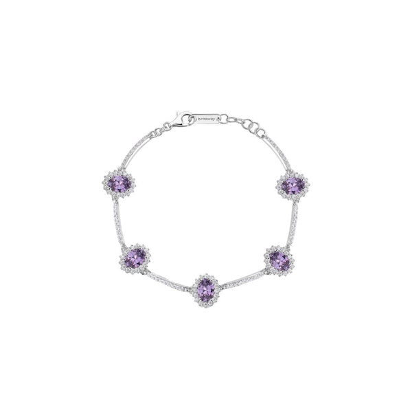 Bracciale in Argento Donna Brosway Fancy Magic Purple-Kaidara Gioielli