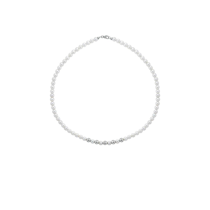 Collana in Oro Donna Crusado Collezione Perle Sfera Liscia-Kaidara Gioielli