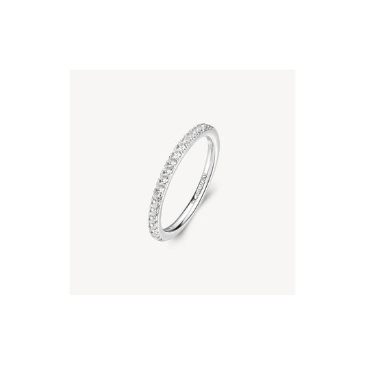 Anello veretta FANCY in argento 925/1000 rodiato e-Kaidara Gioielli