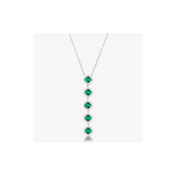Collana in Argento Donna Brosway Fancy Life Green-Kaidara Gioielli
