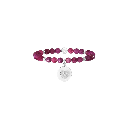 Bracciale in Acciaio Donna Kidult Cuore Viva la Maestra-Kaidara Gioielli