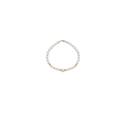 Bracciale in Oro Donna Crusado Collezione Perle Sfera Satinata-Kaidara Gioielli