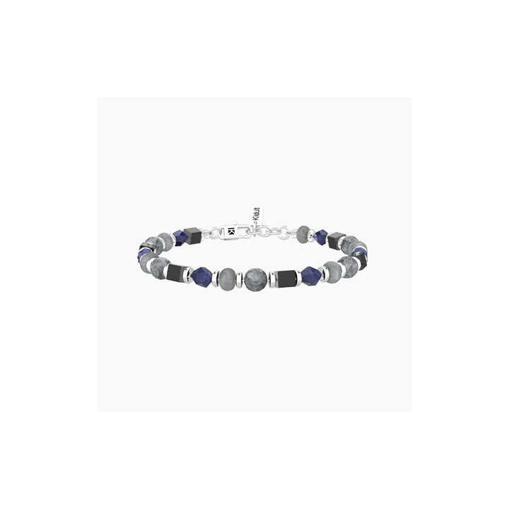 Bracciale in Acciaio Uomo Kidult Energia Positivita-Kaidara Gioielli