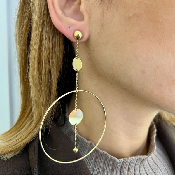 Orecchini in Acciaio Donna Zag Bijoux Empire-Kaidara Gioielli