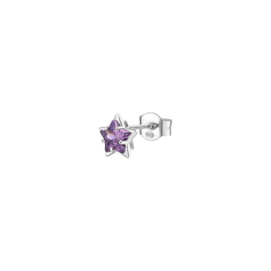 Mono Orecchino in Argento Donna Brosway Fancy Magic Purple-Kaidara Gioielli