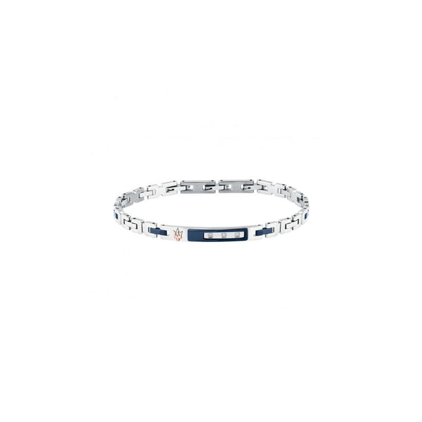 Bracciale in Acciaio Uomo Maserati Diamonds-Kaidara Gioielli